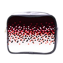 Flat Tech Camouflage Reverse Red Mini Toiletries Bags by jumpercat