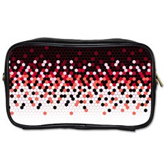 Flat Tech Camouflage Reverse Red Toiletries Bags 2-side by jumpercat