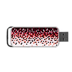 Flat Tech Camouflage Reverse Red Portable Usb Flash (one Side) by jumpercat