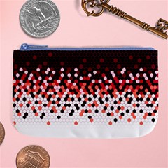 Flat Tech Camouflage Reverse Red Large Coin Purse by jumpercat