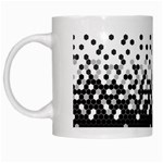 Flat Tech Camouflage White And Black White Mugs Left