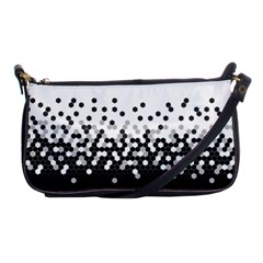 Flat Tech Camouflage White And Black Shoulder Clutch Bags by jumpercat