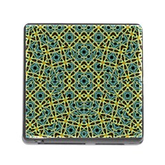 Arabesque Seamless Pattern Memory Card Reader (square) by dflcprints