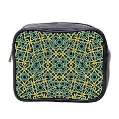 Arabesque Seamless Pattern Mini Toiletries Bag 2-side by dflcprints