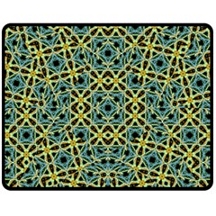 Arabesque Seamless Pattern Fleece Blanket (medium)  by dflcprints