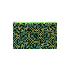 Arabesque Seamless Pattern Cosmetic Bag (xs) by dflcprints