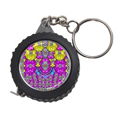 Fantasy Bloom In Spring Time Lively Colors Measuring Tape by pepitasart