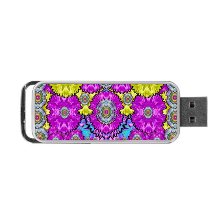 Fantasy Bloom In Spring Time Lively Colors Portable USB Flash (Two Sides)