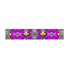 Fantasy Bloom In Spring Time Lively Colors Flano Scarf (mini) by pepitasart