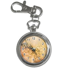 Old Wall Clock Vintage Style Photo Key Chain Watches by dflcprints