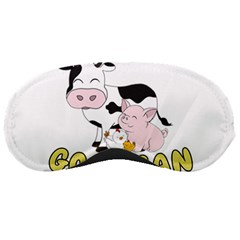 Friends Not Food - Cute Pig And Chicken Sleeping Masks