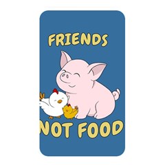 Friends Not Food - Cute Pig And Chicken Memory Card Reader by Valentinaart