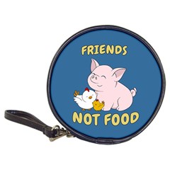 Friends Not Food - Cute Pig And Chicken Classic 20-cd Wallets