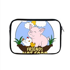 Friends Not Food - Cute Pig And Chicken Apple Macbook Pro 15  Zipper Case by Valentinaart