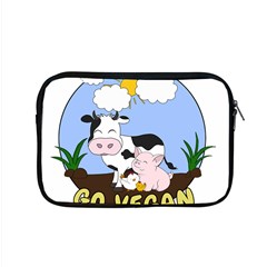 Friends Not Food - Cute Cow, Pig And Chicken Apple Macbook Pro 15  Zipper Case by Valentinaart