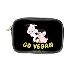 Friends Not Food - Cute Cow, Pig And Chicken Coin Purse by Valentinaart