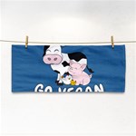 Friends Not Food - Cute Cow, Pig and Chicken Cosmetic Storage Cases Front