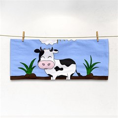 Friends Not Food - Cute Cow Cosmetic Storage Cases by Valentinaart