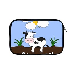 Friends Not Food - Cute Cow Apple Macbook Pro 13  Zipper Case by Valentinaart