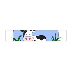 Friends Not Food - Cute Cow Flano Scarf (mini) by Valentinaart