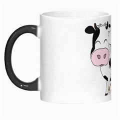 Friends Not Food - Cute Cow, Pig And Chicken Morph Mugs by Valentinaart