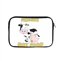 Friends Not Food - Cute Cow, Pig And Chicken Apple Macbook Pro 15  Zipper Case by Valentinaart