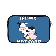 Friends Not Food - Cute Cow, Pig And Chicken Apple Macbook Pro 13  Zipper Case by Valentinaart