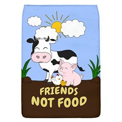 Friends Not Food - Cute Cow, Pig And Chicken Flap Covers (s)  by Valentinaart