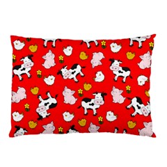 The Farm Pattern Pillow Case