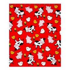 The Farm Pattern Shower Curtain 60  x 72  (Medium) 