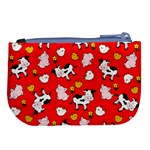 The Farm Pattern Large Coin Purse Back