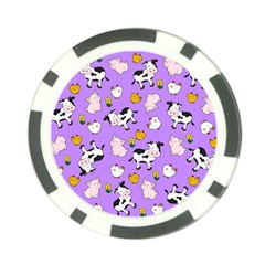 The Farm Pattern Poker Chip Card Guard (10 Pack) by Valentinaart