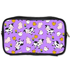 The Farm Pattern Toiletries Bags by Valentinaart