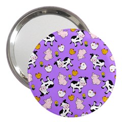 The Farm Pattern 3  Handbag Mirrors by Valentinaart