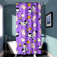 The Farm Pattern Shower Curtain 36  X 72  (stall)  by Valentinaart