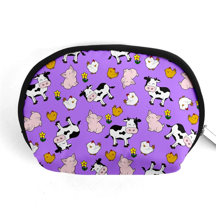 The Farm Pattern Accessory Pouches (Medium) 