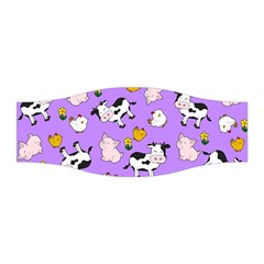 The Farm Pattern Stretchable Headband by Valentinaart