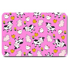 The Farm Pattern Large Doormat 