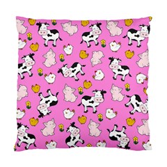 The Farm Pattern Standard Cushion Case (one Side) by Valentinaart