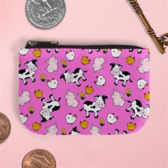 The Farm Pattern Mini Coin Purses by Valentinaart