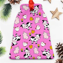 The Farm Pattern Ornament (bell) by Valentinaart