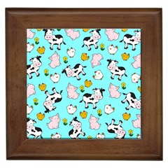 The Farm Pattern Framed Tiles