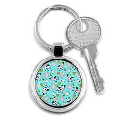 The Farm Pattern Key Chains (Round) 