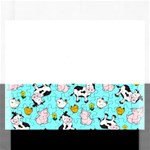 The Farm Pattern Rectangular Jigsaw Puzzl Front