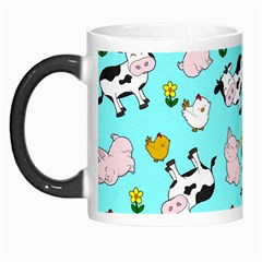 The Farm Pattern Morph Mugs by Valentinaart