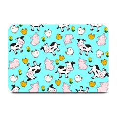 The Farm Pattern Plate Mats by Valentinaart