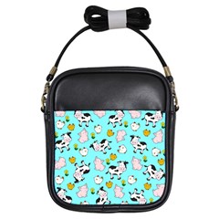 The Farm Pattern Girls Sling Bags