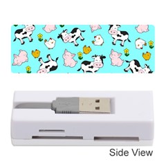 The Farm Pattern Memory Card Reader (stick)  by Valentinaart