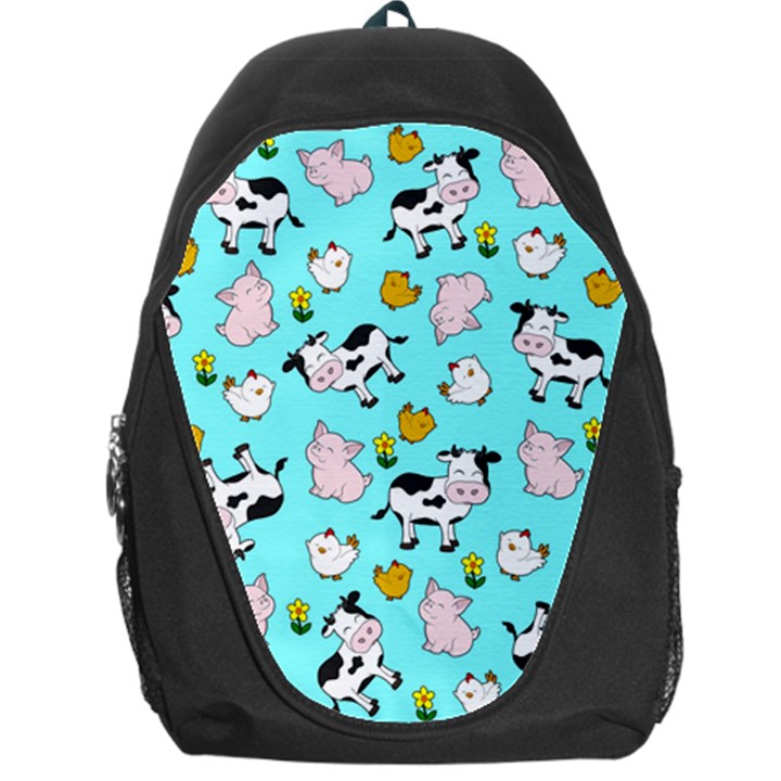 The Farm Pattern Backpack Bag