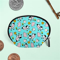 The Farm Pattern Accessory Pouches (small)  by Valentinaart